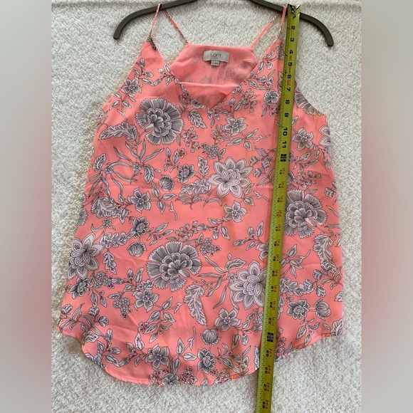 Loft Outlet Floral Cami in Wild Flamingo - Picture 6 of 6
